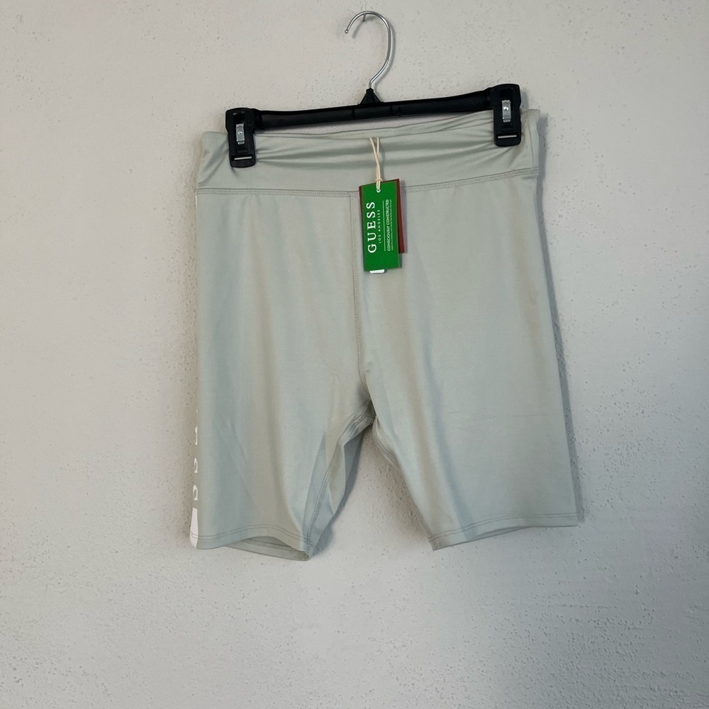 Guess woman xolani logo bike short, size small